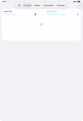 Press the first drop down list. Press the first drop down list.