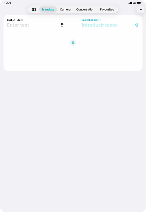 Press the first drop down list. Press the first drop down list.
