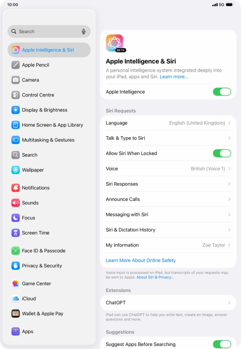 Press the indicator next to Press the indicator next to