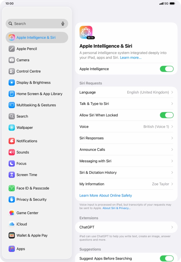 Press the indicator next to Press the indicator next to