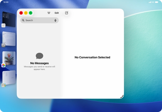 Press the maximise icon. Press the maximise icon.