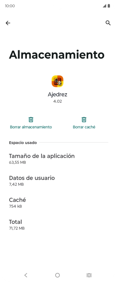 Pulsa Borrar caché. Pulsa Borrar caché.
