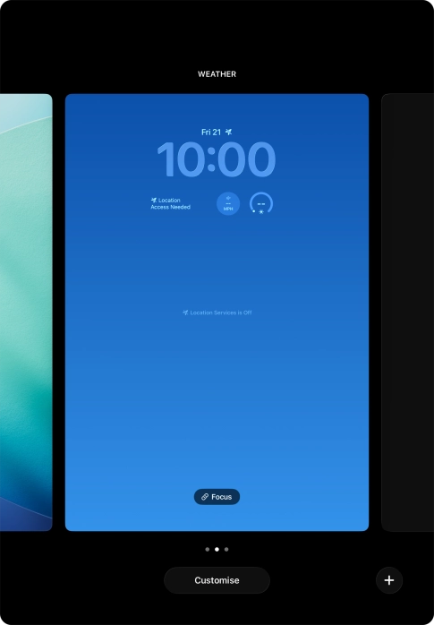 Press Focus. Press Focus.