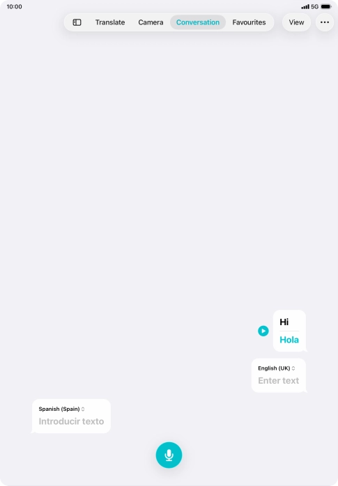 Press the menu icon. Press the menu icon.