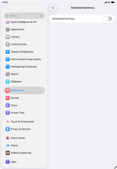 Press the indicator next to Press the indicator next to