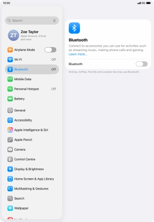 Press the indicator next to Press the indicator next to