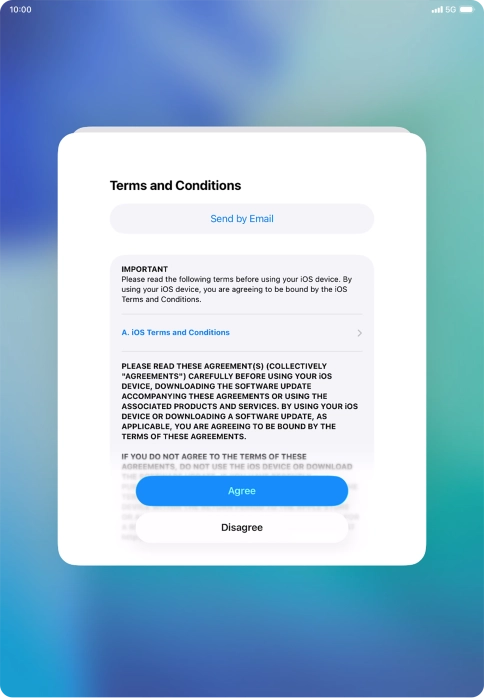 Press Agree. Press Agree.