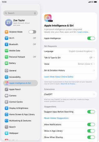 Press the indicator next to Press the indicator next to