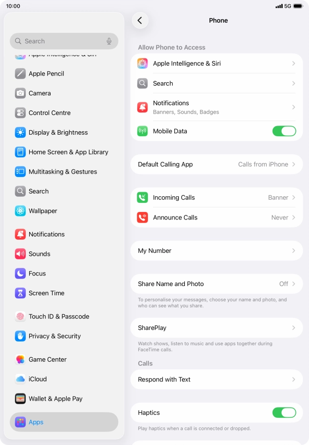 Press Announce Calls. Press Announce Calls.