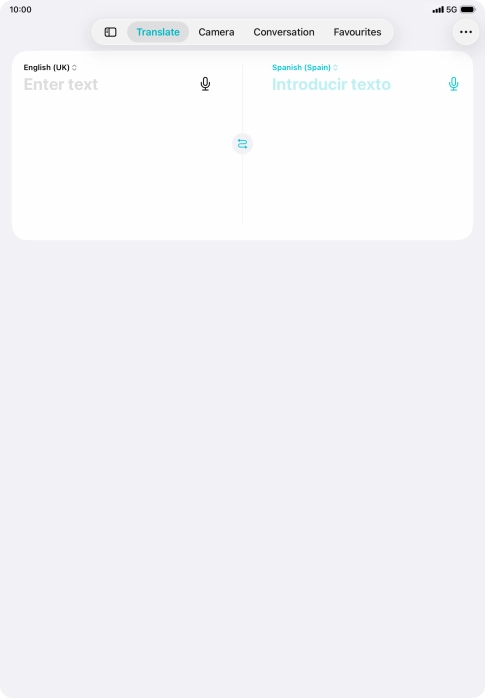 Press the first drop down list. Press the first drop down list.