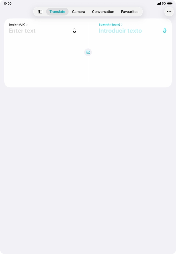 Press the first drop down list. Press the first drop down list.