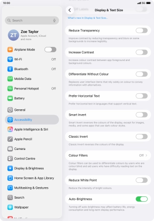 Press the indicator next to Press the indicator next to