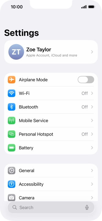 Press Bluetooth. Press Bluetooth.