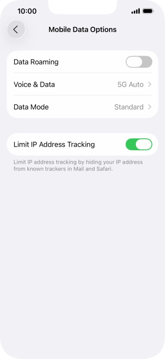 Press the indicator next to Press the indicator next to