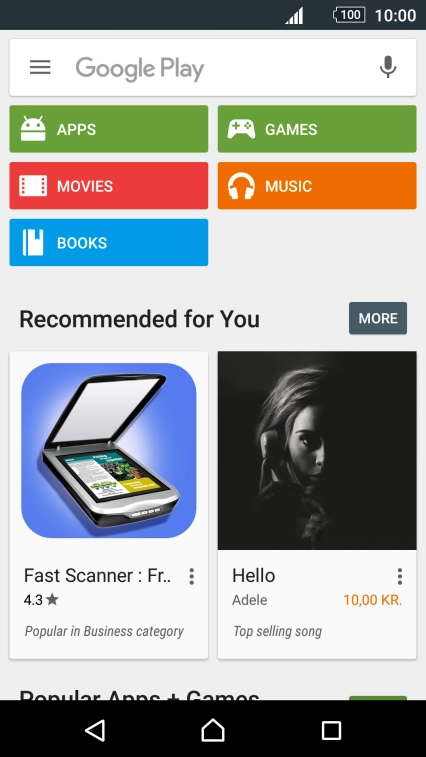 Press Google Play. Press Google Play.