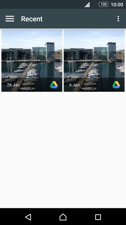 Slide your finger right starting from the left side of the screen. Slide your finger right starting from the left side of the screen.
