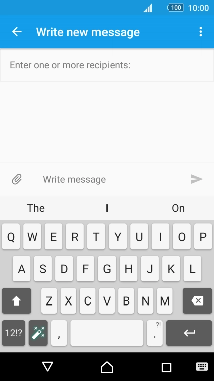 Open a new note, message or email message to bring up the keypad and your phone is ready for text input. Open a new note, message or email message to bring up the keypad and your phone is ready for text input.