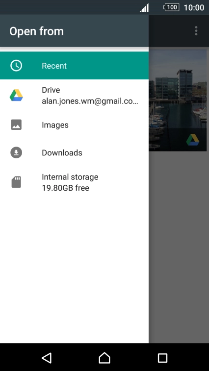 Press Images and go to the required folder. Press Images and go to the required folder.