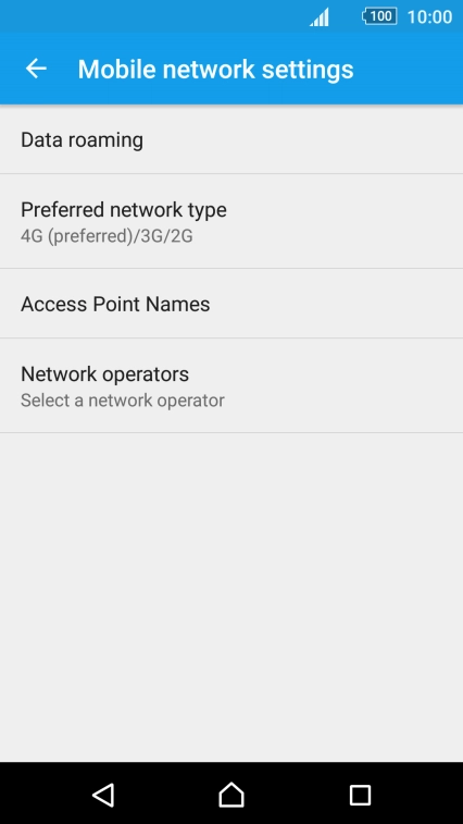 Press Access Point Names. Press Access Point Names.