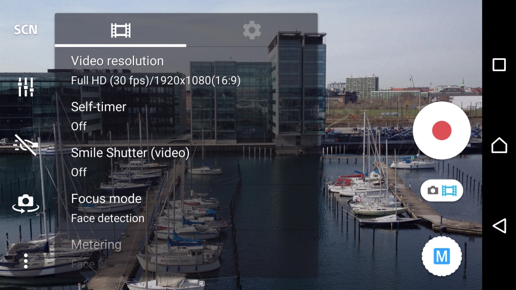 Press Video resolution. Press Video resolution.
