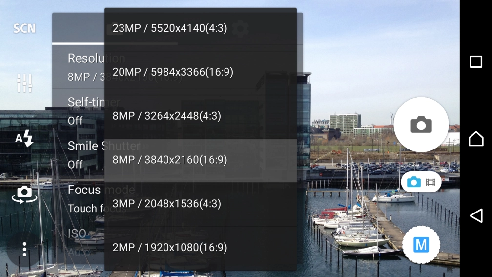 Press the required resolution. Press the required resolution.