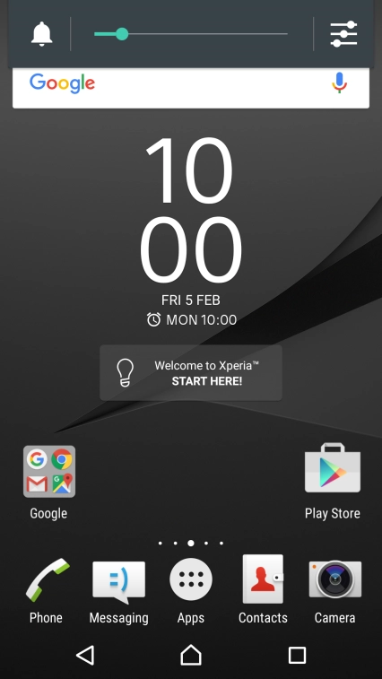 Press the sound mode icon the necessary number of times to turn silent mode on or off. Press the sound mode icon the necessary number of times to turn silent mode on or off.