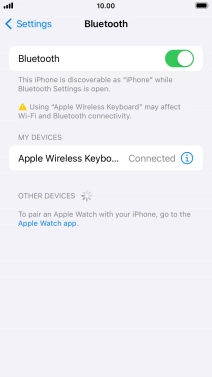 Press the Home key to return to the home screen. Press the Home key to return to the home screen.