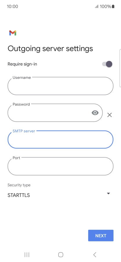 Press the field below Press the field below