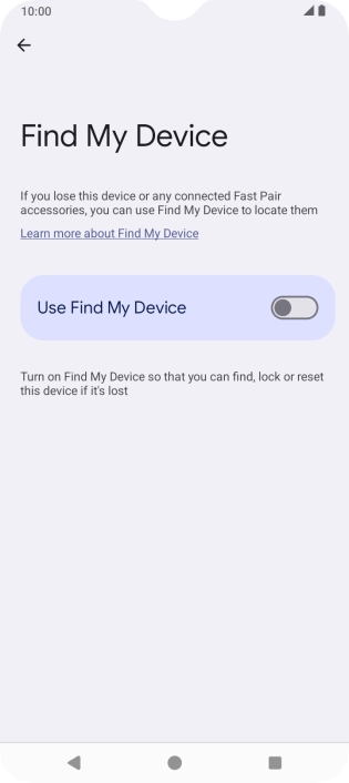 Press the indicator next to Press the indicator next to