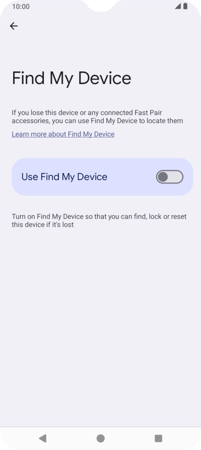 Press the indicator next to Press the indicator next to