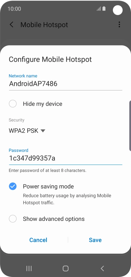 Press Save. Press Save.