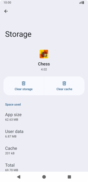 Press Clear cache. Press Clear cache.