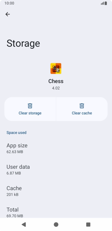 Press Clear cache. Press Clear cache.
