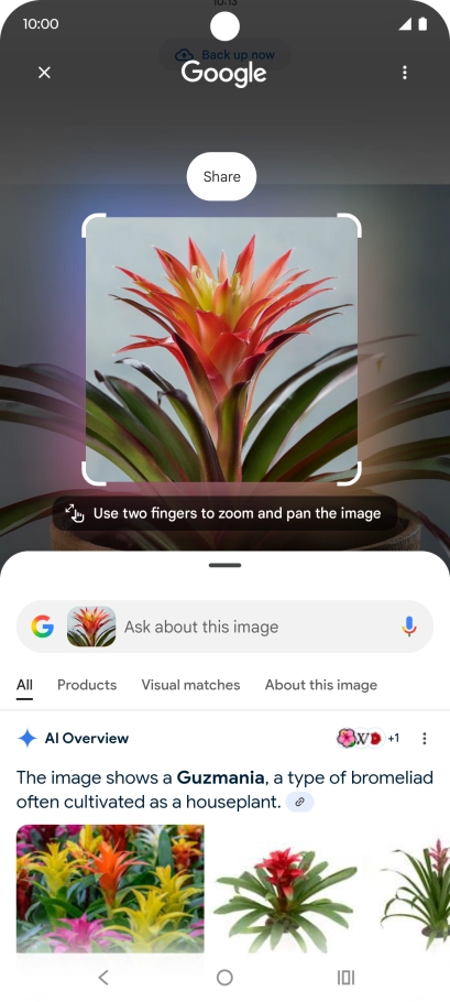 Press and hold the Home key. Press and hold the Home key.