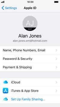 Press the Home key to return to the home screen. Press the Home key to return to the home screen.