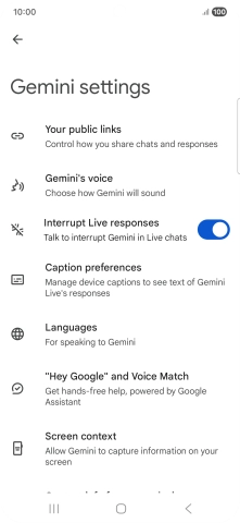 Follow the instructions on the screen to select the required settings. Follow the instructions on the screen to select the required settings.
