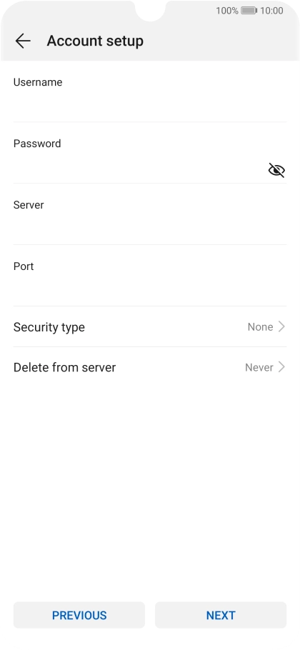 Press the field below Press the field below