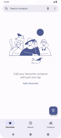 Press the menu icon. Press the menu icon.