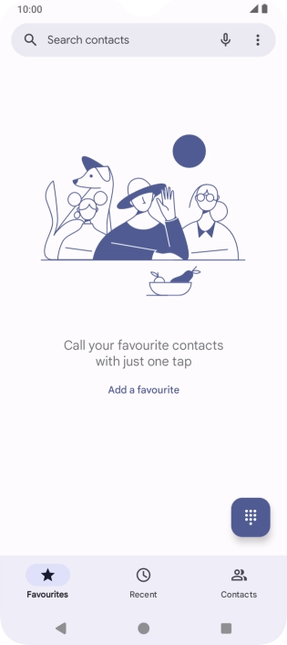 Press the menu icon. Press the menu icon.