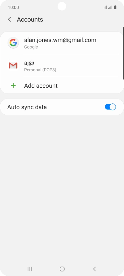 Press the Home key to return to the home screen. Press the Home key to return to the home screen.