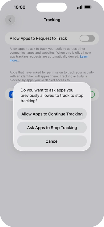 If you turn off the function, press the required setting. If you turn off the function, press the required setting.
