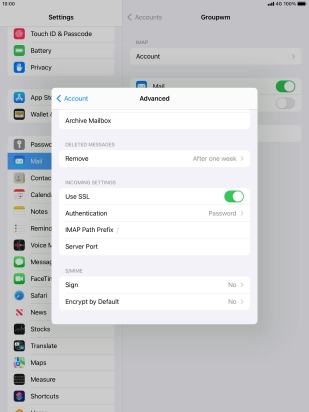 Press the indicator next to Press the indicator next to