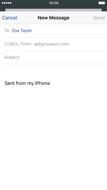 Press Subject and key in the required subject. Press Subject and key in the required subject.