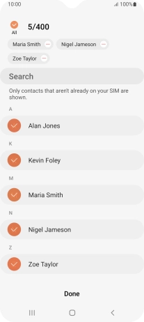 Press Done. Press Done.