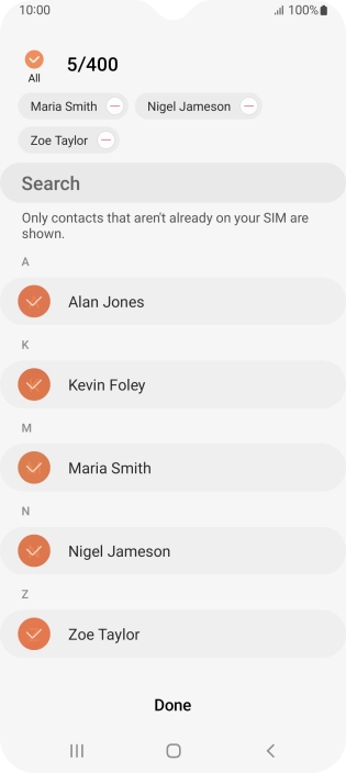 Press Done. Press Done.