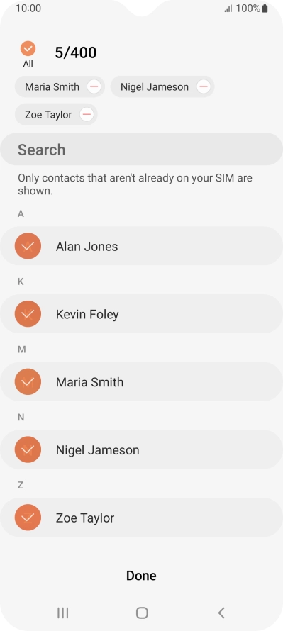 Press Done. Press Done.