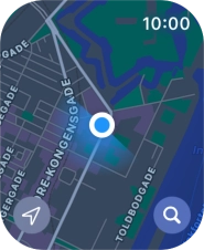 Press the search icon. Press the search icon.