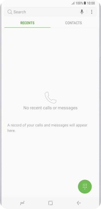 Press the menu icon. Press the menu icon.