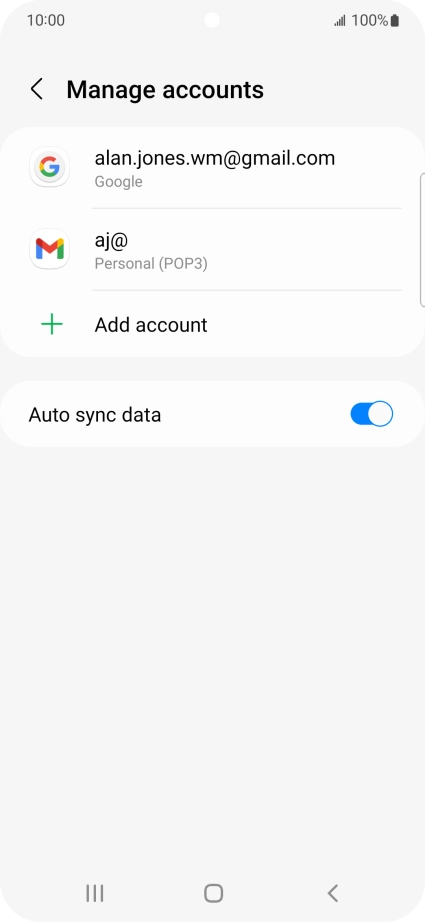Press the Home key to return to the home screen. Press the Home key to return to the home screen.