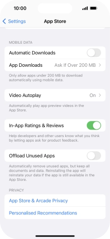 Press the indicator next to Press the indicator next to